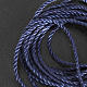 Cuerda azul oscuro para rosario hecho por ti s2