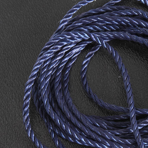 Dark blue cord for do-it-yourself rosary 2