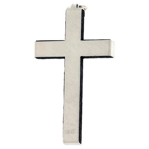 Rosenkranzkreuz, Kreuz aus Holz, schwarz 5