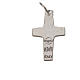 Croce Papa Francesco 2x1,4 cm metallo s4