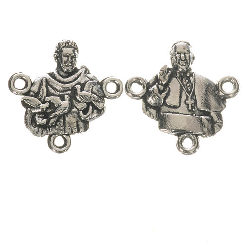 Médaille Pape François et Saint François 1
