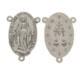 Mittelstück für Rosenkranz, Wundertätige Madonna, 2,5 cm