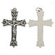 Metal crucifix 3.7cm s1