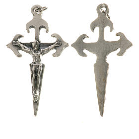Rosenkranzkreuz, Jakobskreuz mit Ringel, 4,1 cm