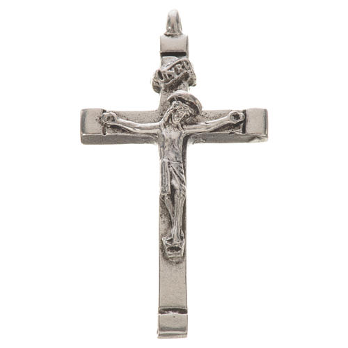 Crucifix byzantin zamac chapelet à faire soi-même 1