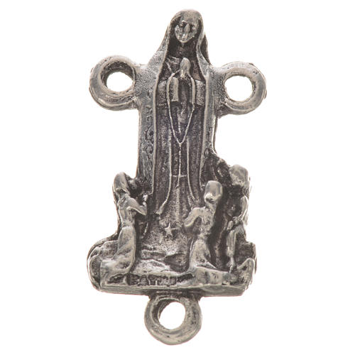 Rosary medal in zamak, Apparition of Fatima. 1