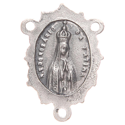 Medal for DIY rosary with Our Lady of Fatima 2