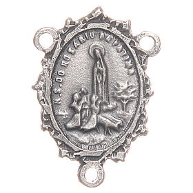 Medal for DIY rosary with Our Lady of Fatima