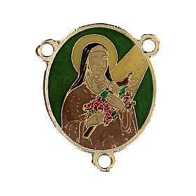 Enamelled pendant St. Therese of Lisieux