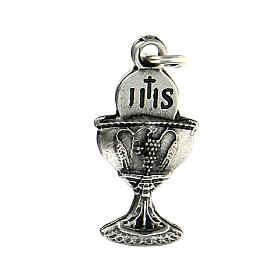 Chalice-shaped pendant with grapes wheat JHS 2 cm