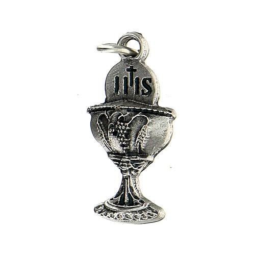 Chalice-shaped pendant with grapes wheat JHS 2 cm 1
