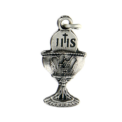 Chalice-shaped pendant with grapes wheat JHS 2 cm 2