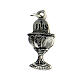 Chalice-shaped pendant with grapes wheat JHS 2 cm s1