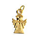 Angel-shaped pendant, gold plated, 2.5 cm s1