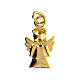 Angel-shaped pendant, gold plated, 2.5 cm s2