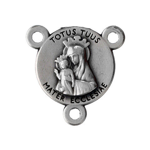 Crociera logo Giubileo 2025 Madonna Gesù bambino 1 cm zama 2