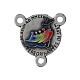 Crociera logo Giubileo 2025 Madonna Gesù bambino 1 cm zama s1