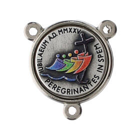 Cruce zamak 2 cm logo Jubileo 2025 San Pedro