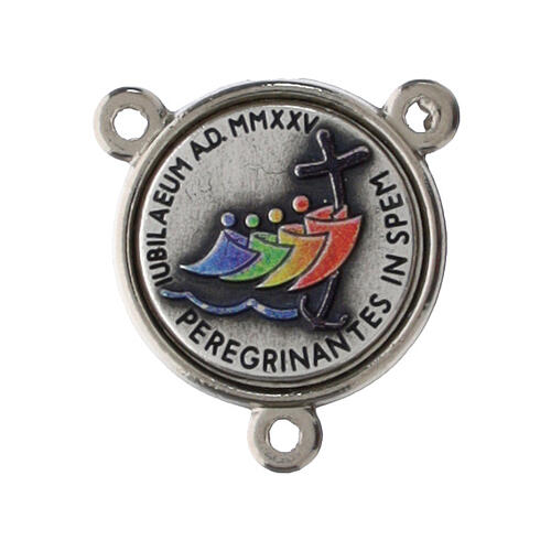 Cruce zamak 2 cm logo Jubileo 2025 San Pedro 1