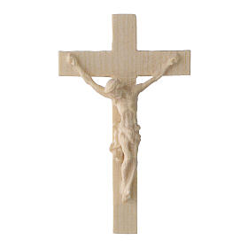 Crocifisso legno naturale 5 cm Val Gardena
