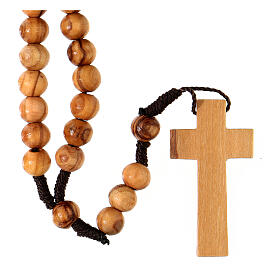 Holyland olive wood rosary