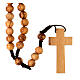 Holyland olive wood rosary s2