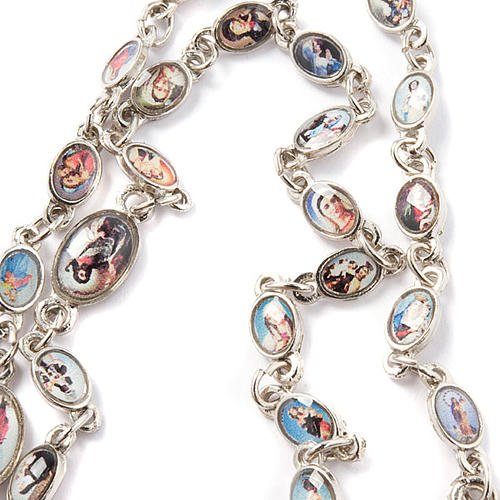 Multi-image metal rosary 2