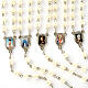 Pearled rosary with images (20 diam) s7