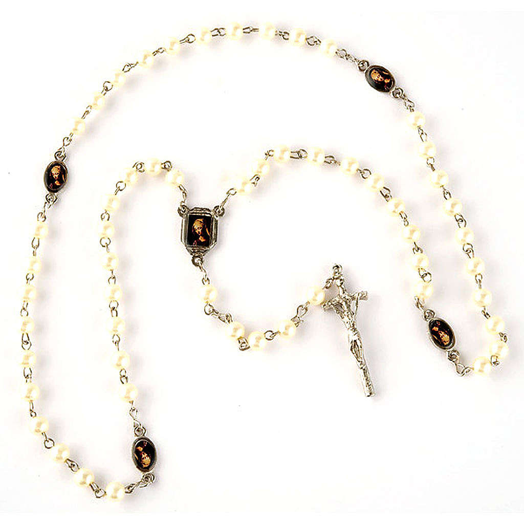 Chapelet avec perles, images, diam. 20 cm vente en ligne sur HOLYART