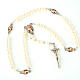 Pearled rosary with images (14 diam) s4