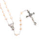 Heart-shaped beads pearled rosary s1