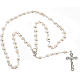 Mother of pearl effect copiglia rosary s1