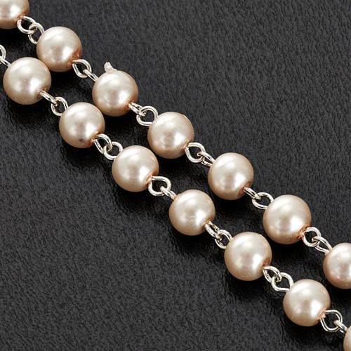 Glass pearl rosary 4