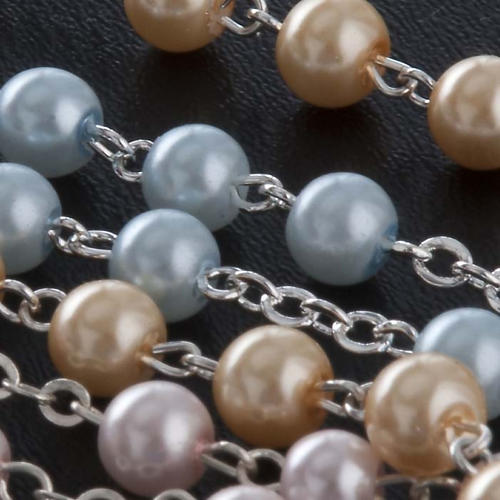 Glass pearl rosary 5