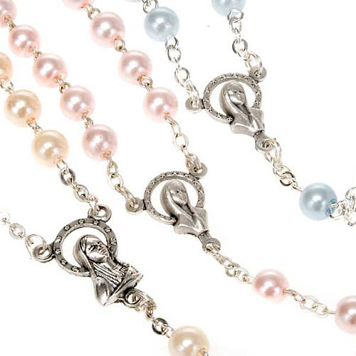 Glass pearl rosary 7