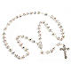 Metal and strass rosary s1