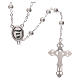 Metal filigree rosary 6 mm s2