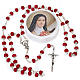 Rosenkranz Heilige Teresa nach Rosa riechend s1