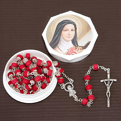 Saint Therese rose-scented rosary 2