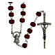 Rose-scented wood rosary s1