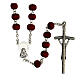 Rose-scented wood rosary s2