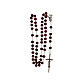 Rose-scented wood rosary s4