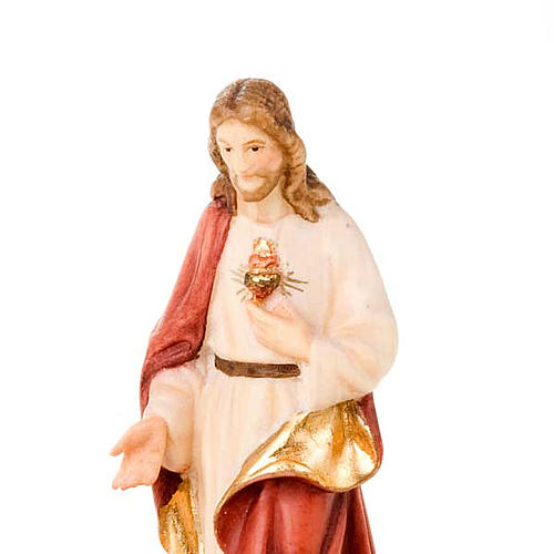 Um den Rosenkranz zu enthalten - Statue Heilig Herz Jesus 2