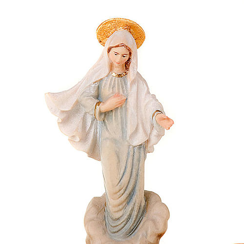 Virgen de Medjugorje portarosario de mesa 2