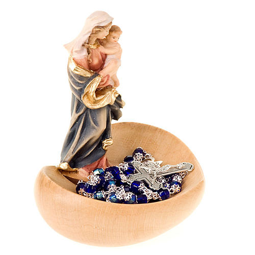 Virgen con niño portarosario 3