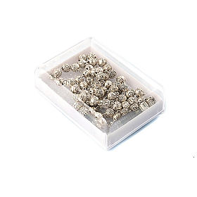 Scatola rosari grano 6-7 mm