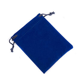 Rosenkranz-Säckchen, blau
