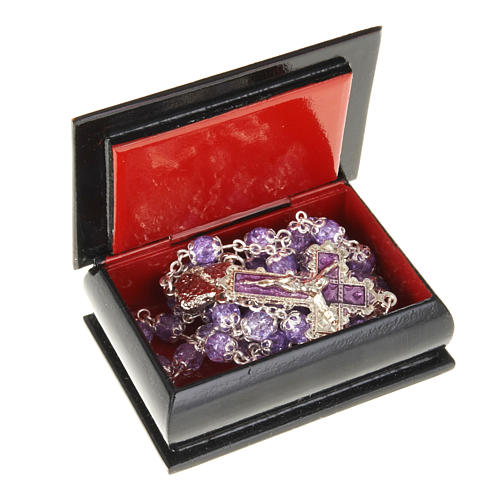 Rosenkranzetui Ikone Gottesmutter mit Kind 3