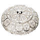Rosary case, 4cm diameter in 800 silver filigree s3
