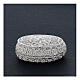 Astuccio portarosario filigrana argento 800 ovale 5,5x4,5 cm s2